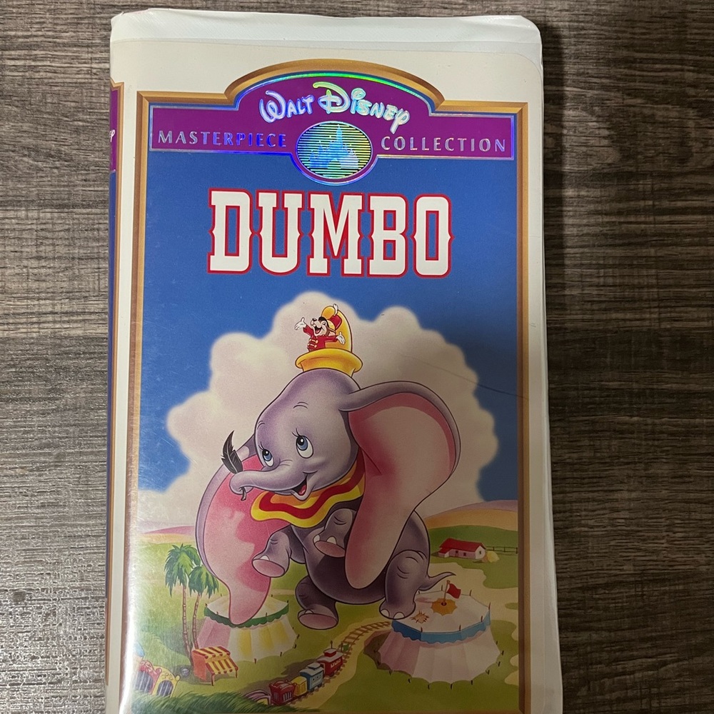 Walt Disney Masterpiece Theater VHS video tape.